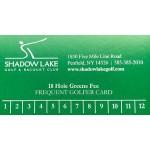 Frequent Golfer Card - 18 Holes Walking (Weekday) 